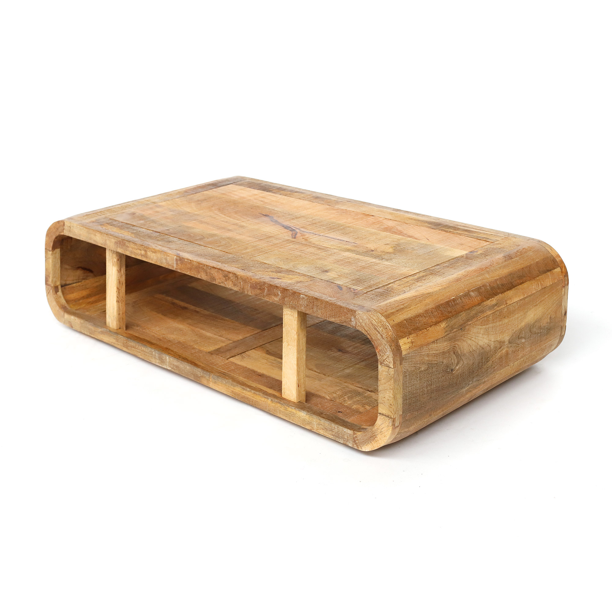 Couchtisch 'Depton', aus Mangoholz, B 115 cm, L 58 cm, H 30 cm von fischer's lagerhaus