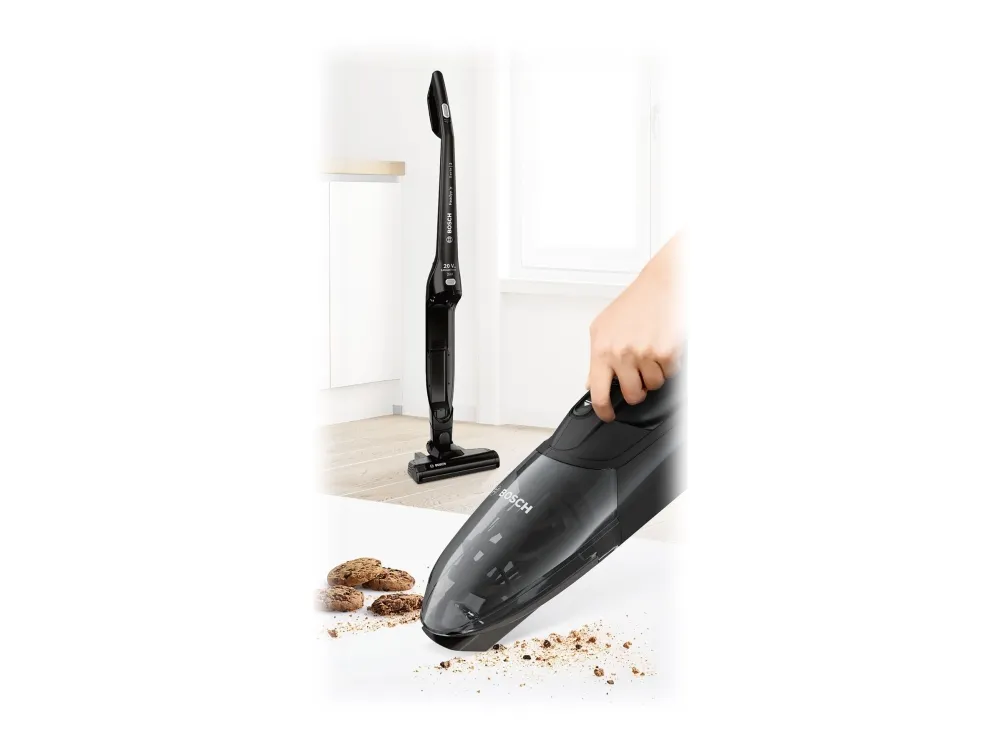 Bosch Readyy'y BBHF220 - Støvsuger - stav - uden pose - ledningsfri - sort