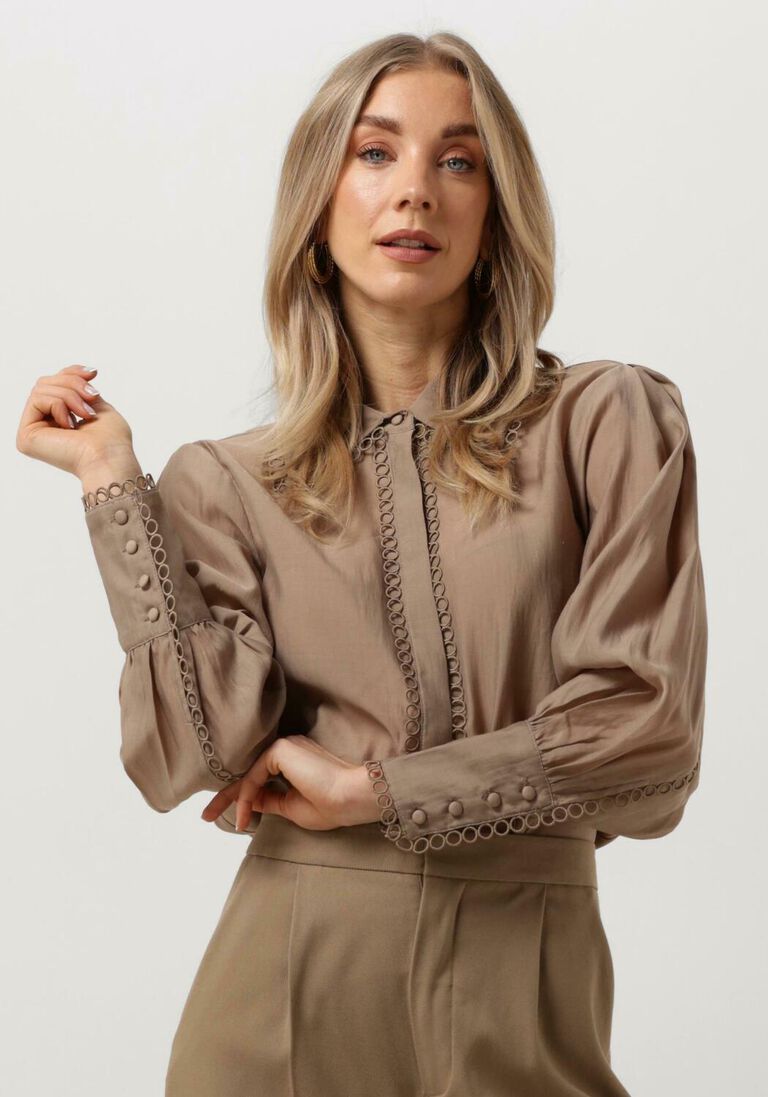 COPENHAGEN MUSE beige copenhagen muse blouse cmmolly-blouse