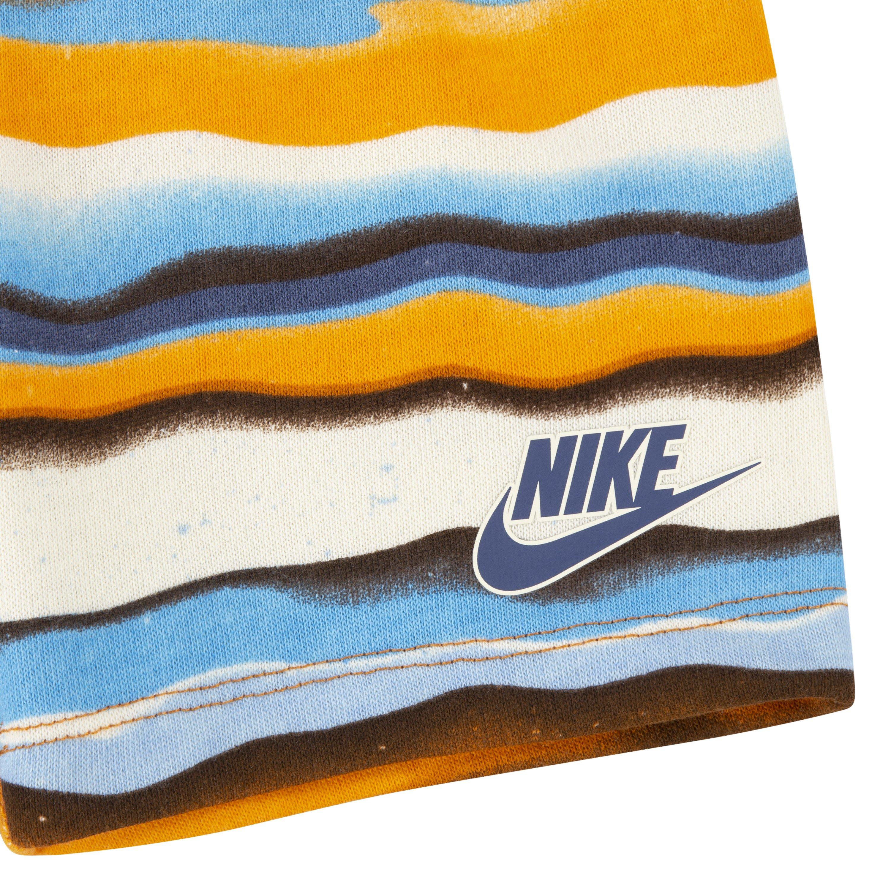 Nike All Over Print T Shirt and Shorts Set Infants