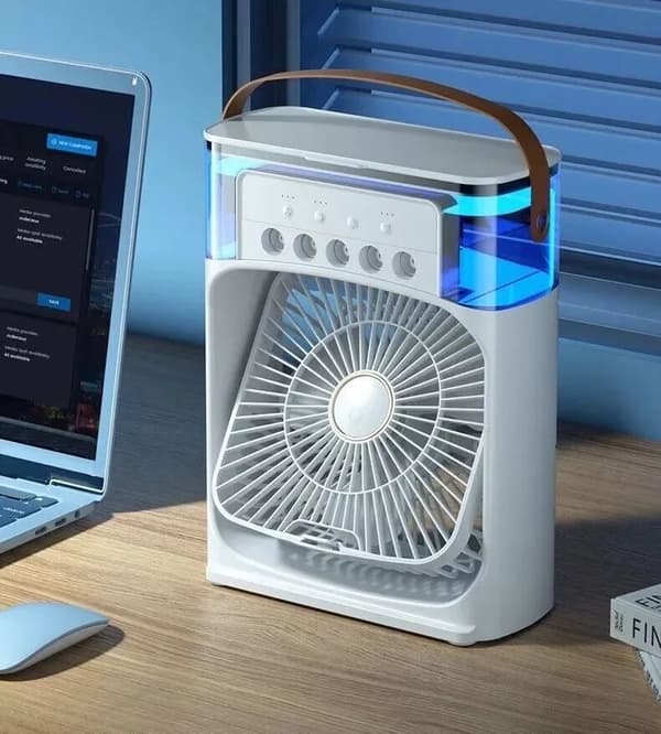 Desk Misting Spray Fan Cooling Mister USB Humidifier Portable Air Conditioners
