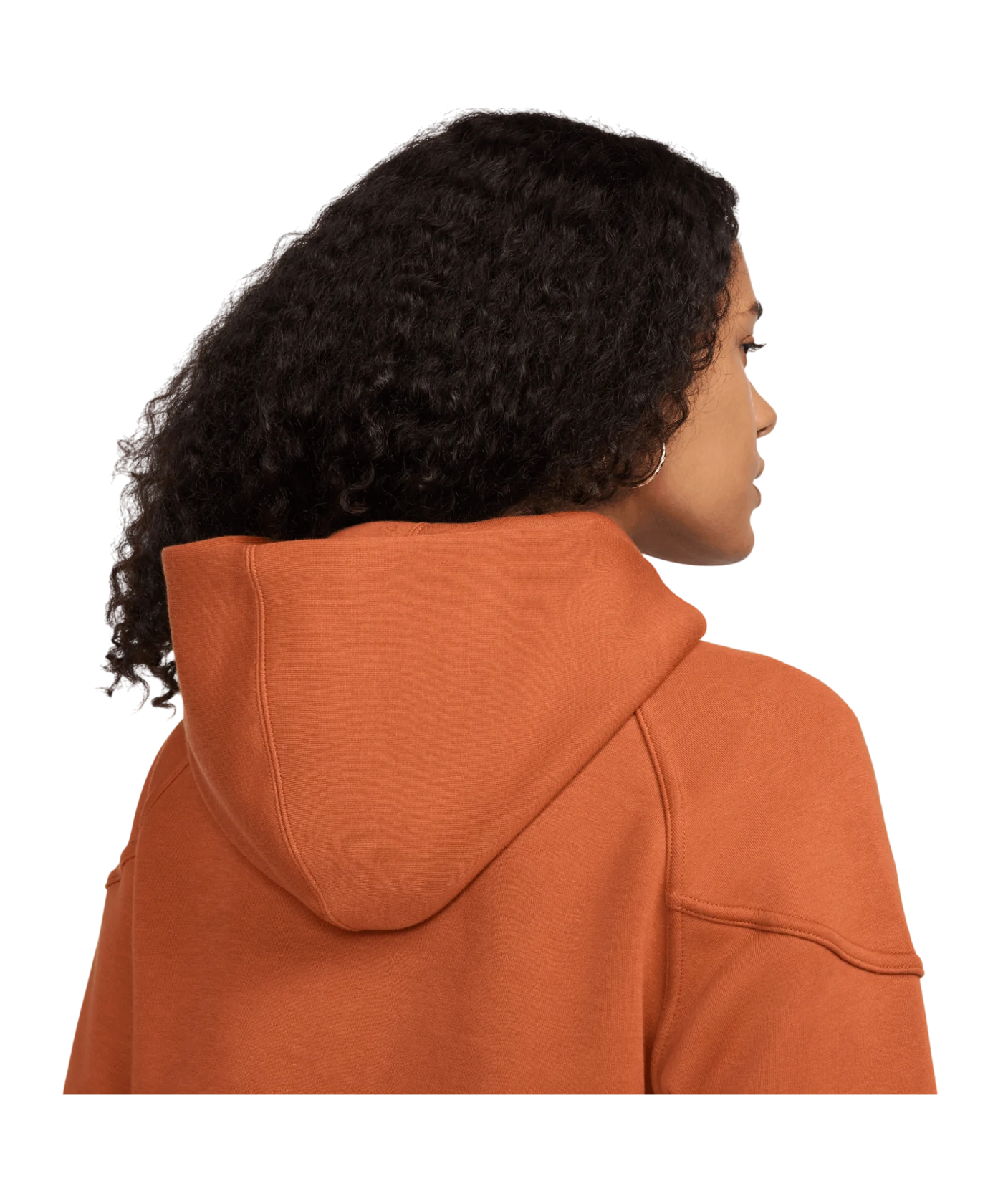 Nike Tech Fleece Windrunner Kapuzenjacke Damen Orange F825