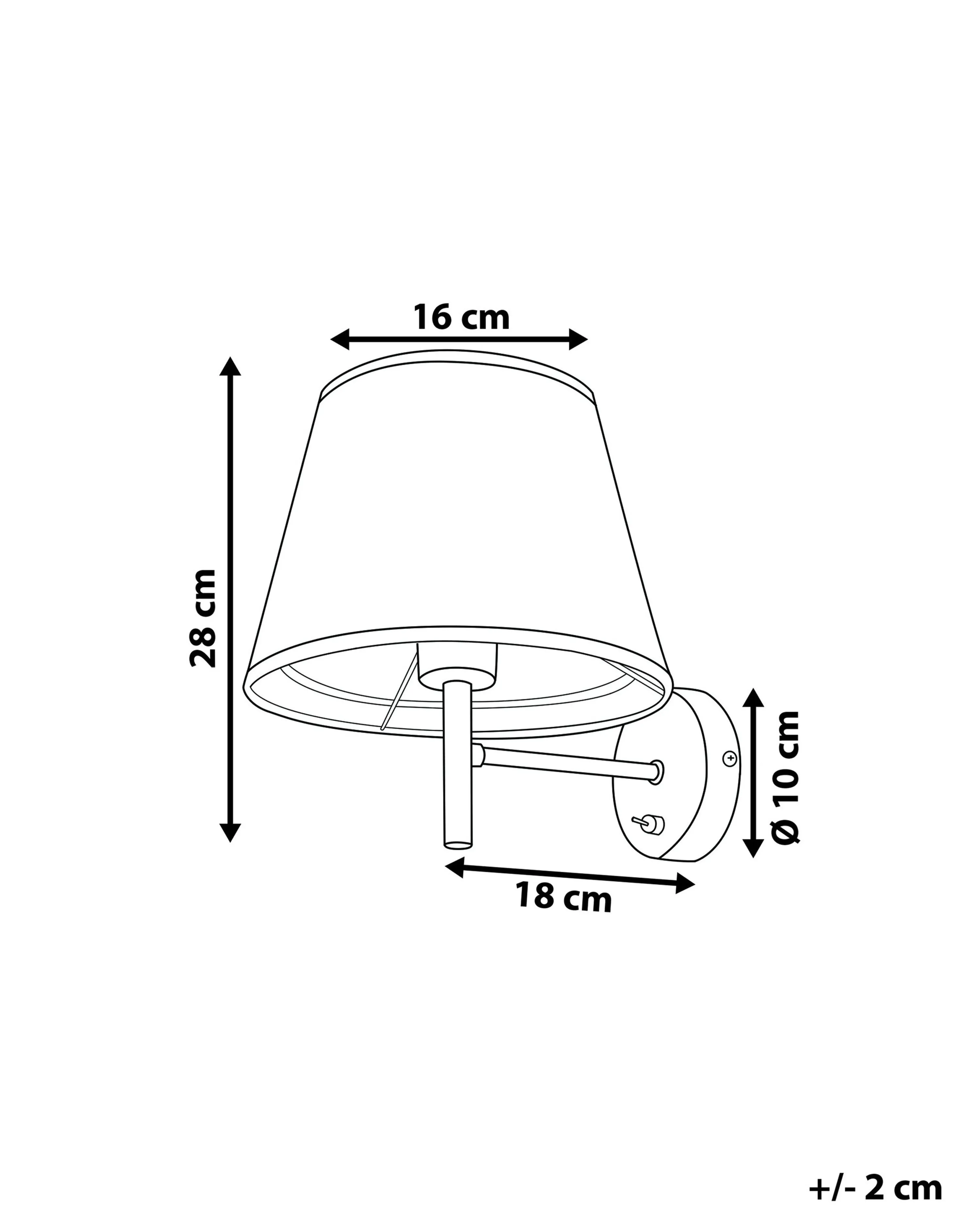 Wandlamp Plafondlamp COLUMBIA Metaal Zilver