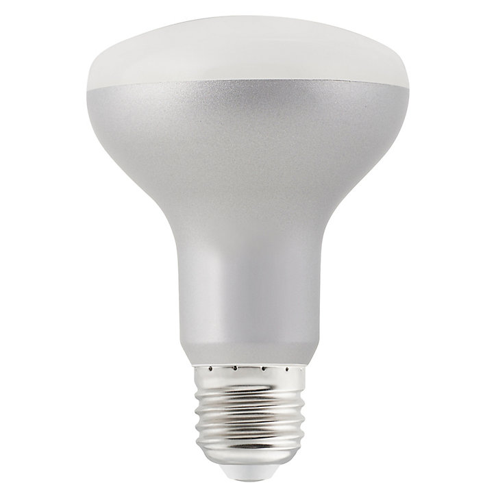 2 ampoules LED Diall réflecteur R80 E27 13W=90W blanc chaud
