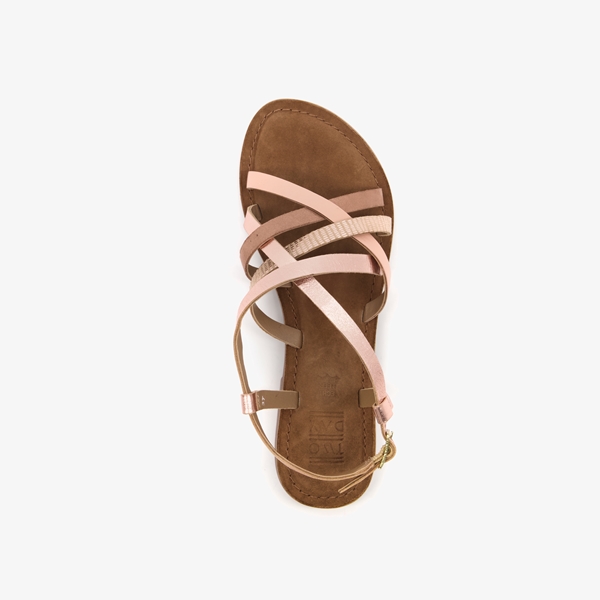 TwoDay dames sandalen roze/goud