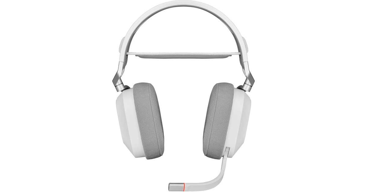 CorsairHS80 RGB WIRELESS over-ear gaming headset  (Wit, Pc, PlayStation 4, PlayStation 5)