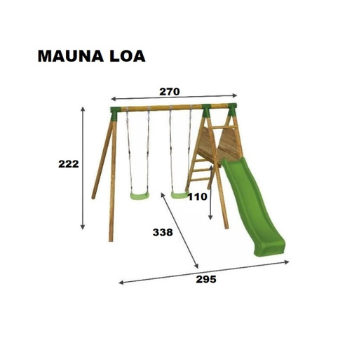 Cercadinho Massames Mauna Loa com assento para bebê