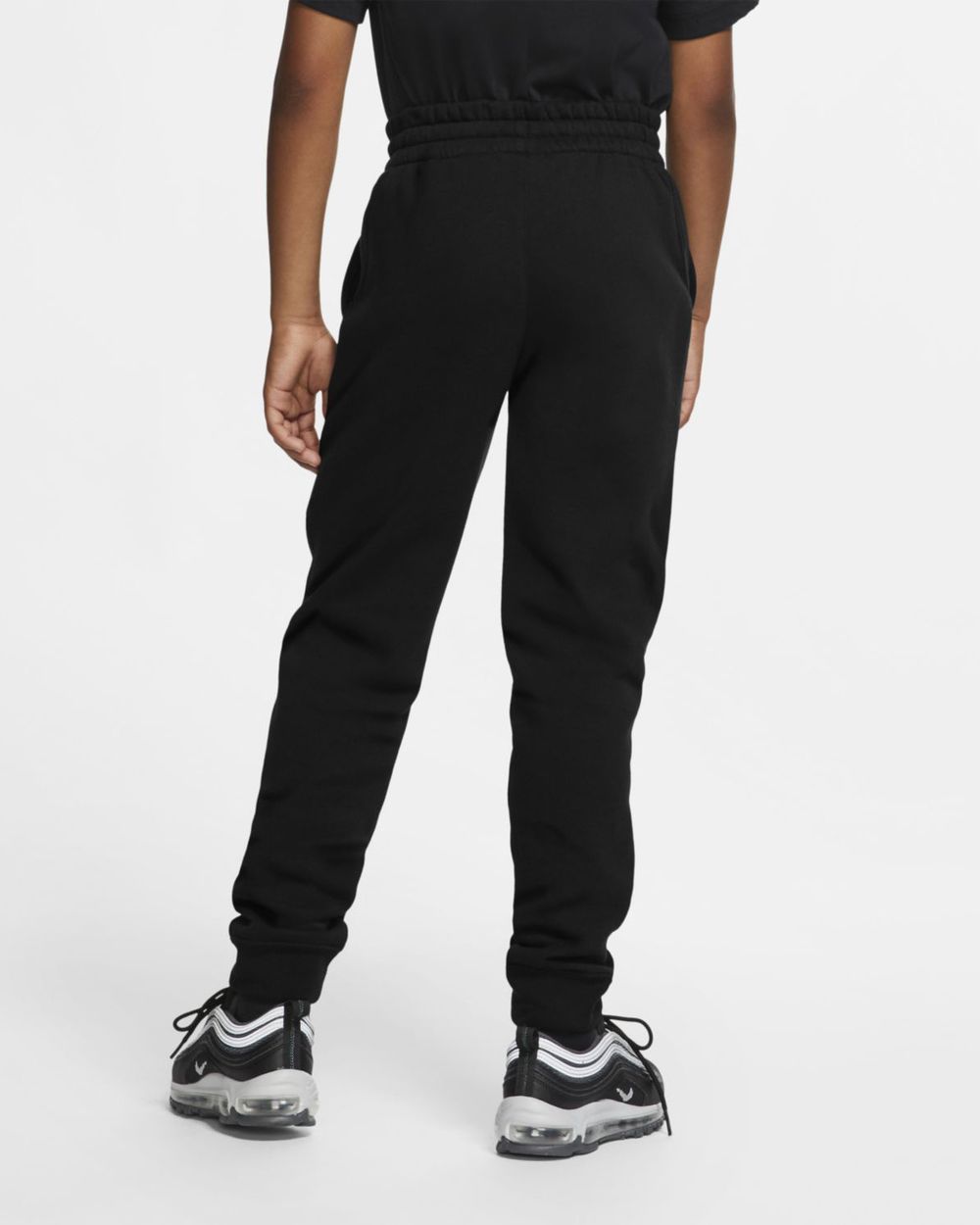 Bas de jogging Nike Sportswear Club Fleece Noir & Rouge pour enfant