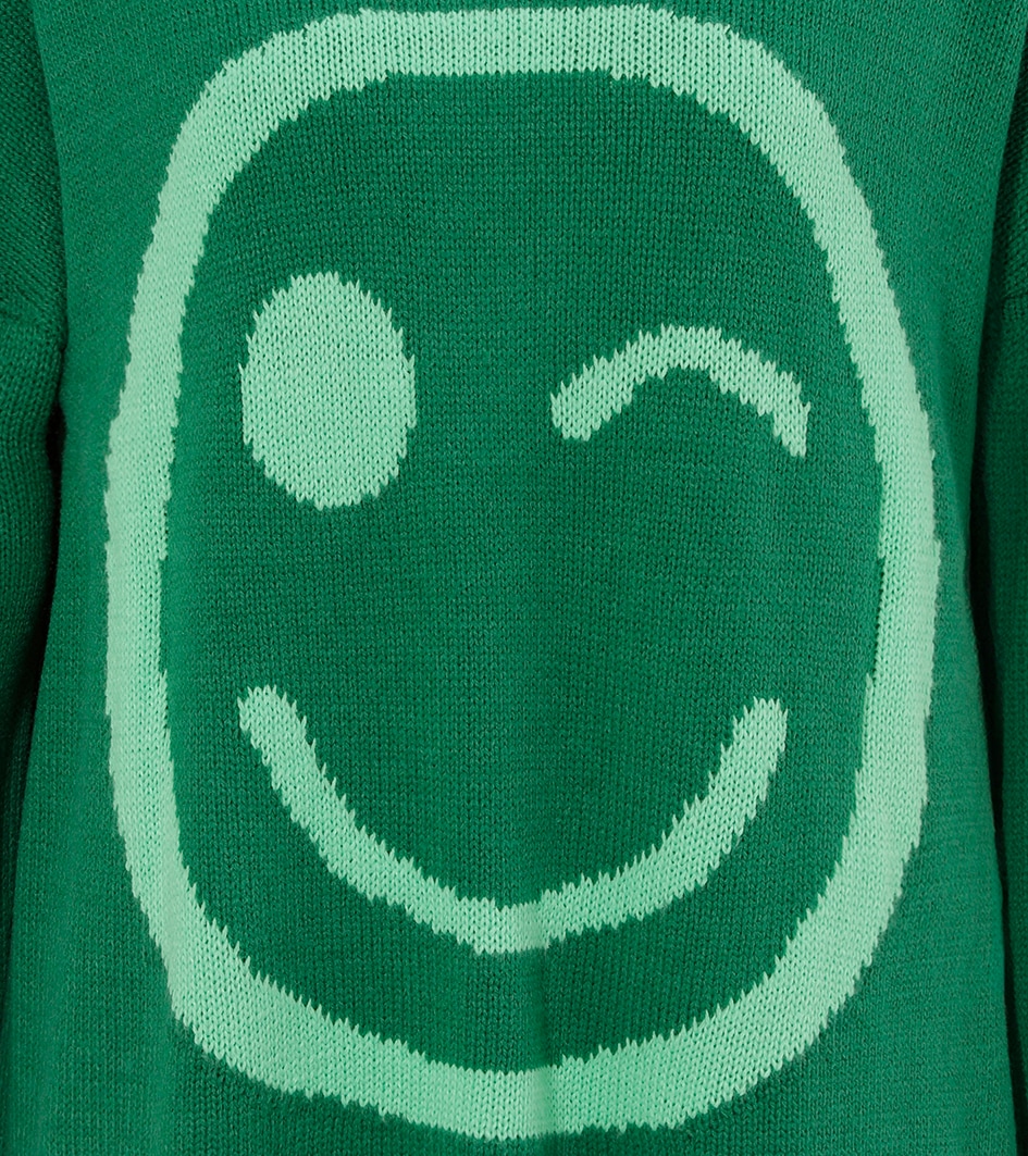 Aniston CASUAL Strickpullover , mit eingestricktem Smiley