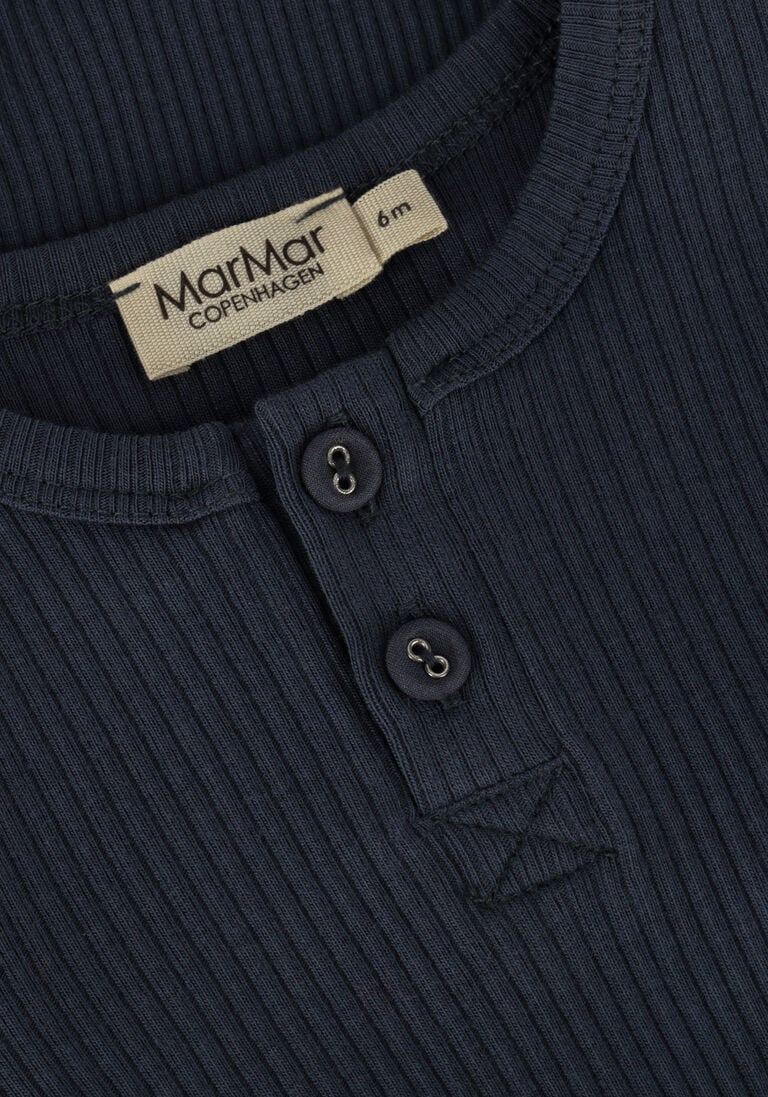MARMAR COPENHAGEN blauwe marmar copenhagen  body ls modal