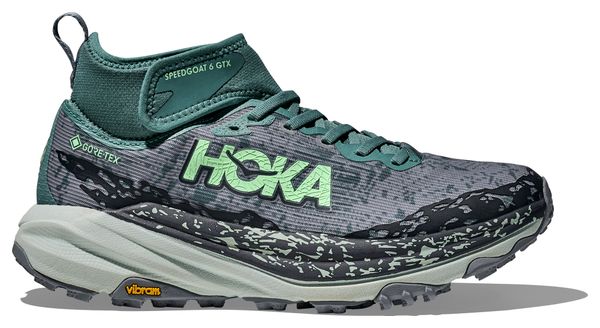 Chaussures Trail Hoka Speedgoat 6 Mid GTX Bleu Femme
