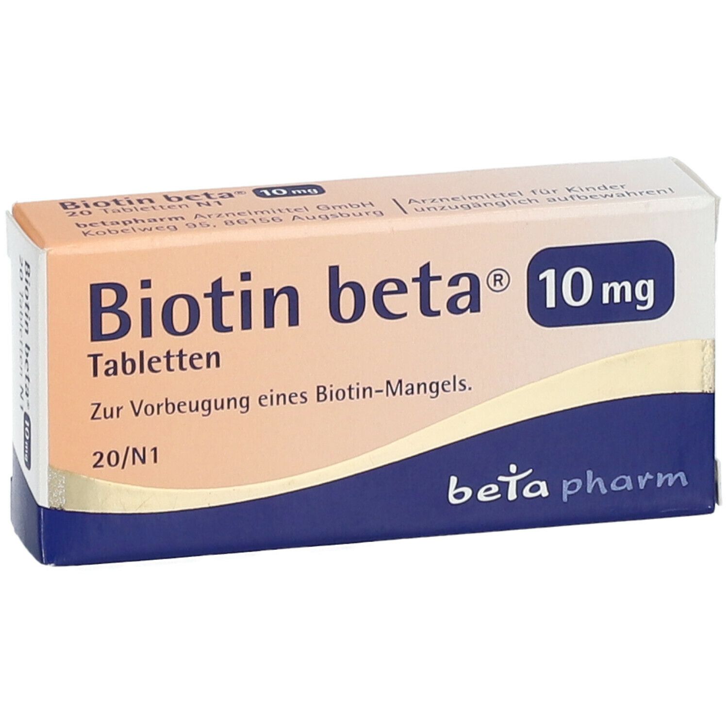 Biotin beta® 10 mg