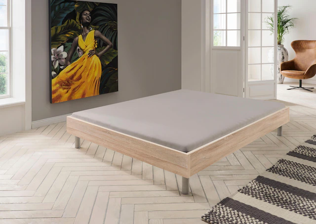 Wimex Bett »Easy, grosse Auswahl an Grössen und Farben, auch in Komforthöhe« Made in Germany,  ohne Kopfteil, ideal unter Dachschrägen oder Fenster