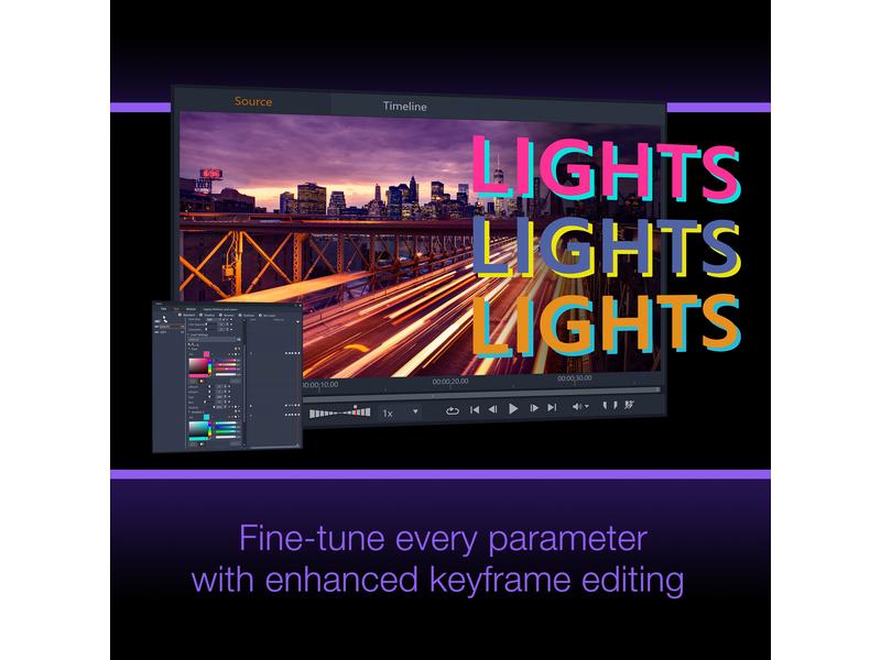 Pinnacle Studio 26 Ultimate ESD, Vollversion Professionelles Videoschnittprogramm für Windows