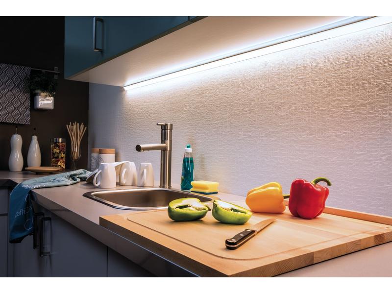 Paulmann LED-Stripe MaxLED 1000 6500 K, 1 m Verlängerung Beschichteter LED-Streifen, kürzbar