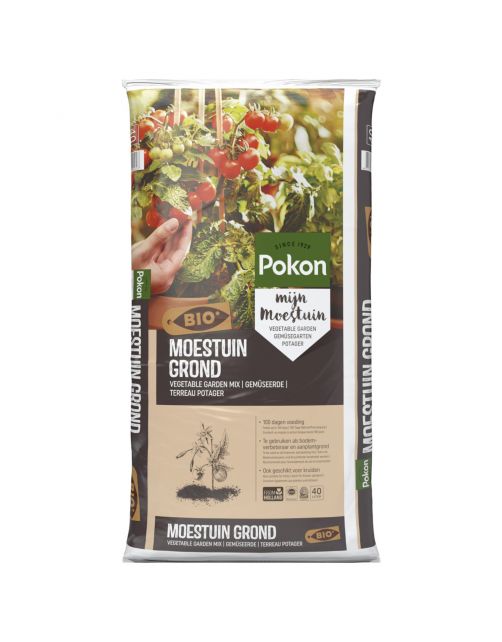 Pokon Moestuingrond - Potgrond Turf - 40 l