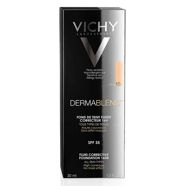 Base Corretiva Vichy Dermablend 16h nº 15 Opal 30ml