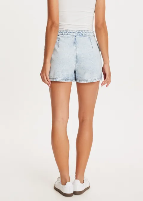 Denim cargo skort blauw (BLW.USM)