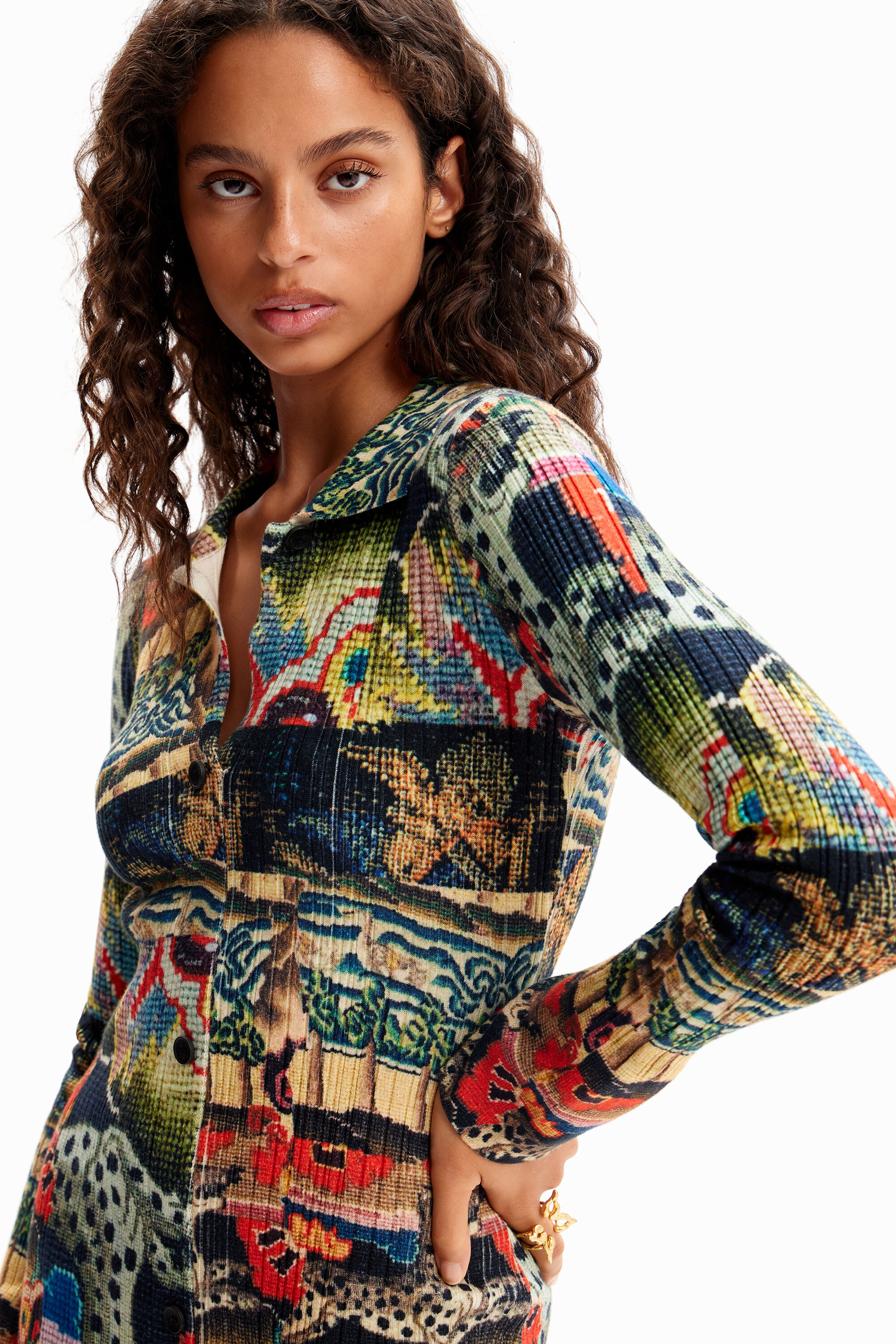 Robe midi tapisserie M. Christian Lacroix