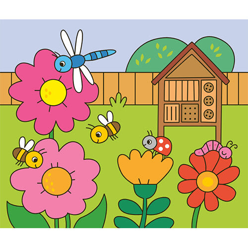 Uitgeverij deltas kleurboek happy coloring - vrolijke dieren