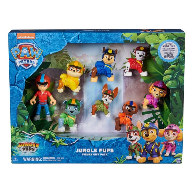Paw Patrol - Jungle Pups - Figuren-Geschenkset