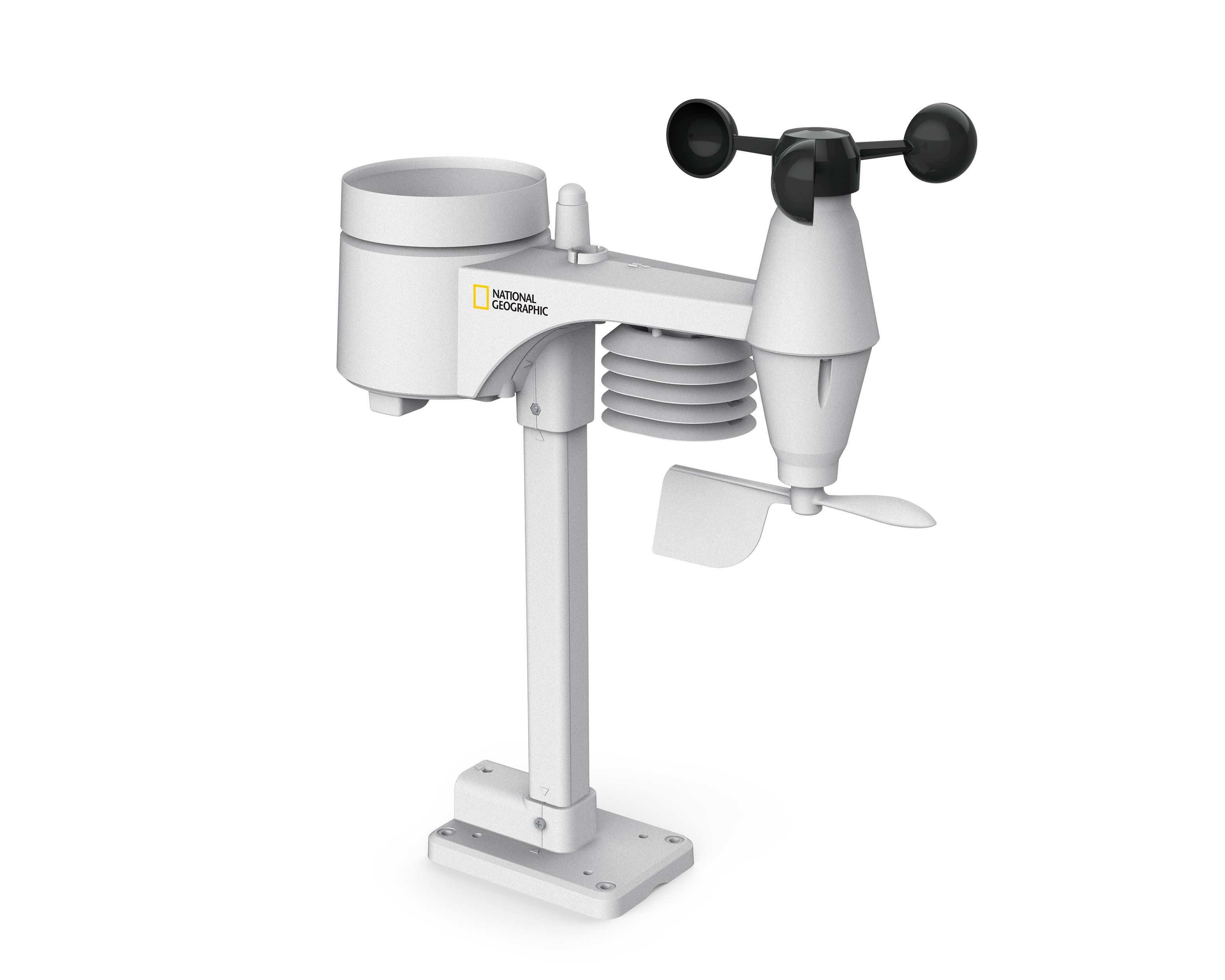NATIONAL GEOGRAPHIC Colour-Display-Funk-Wetterstation 5-in-1