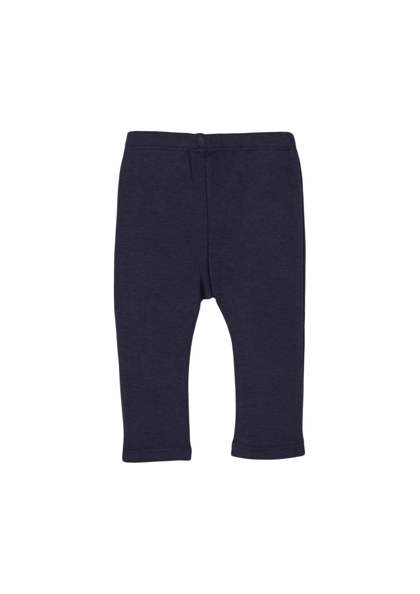 s.Oliver baby gemêleerde legging donkerblauw