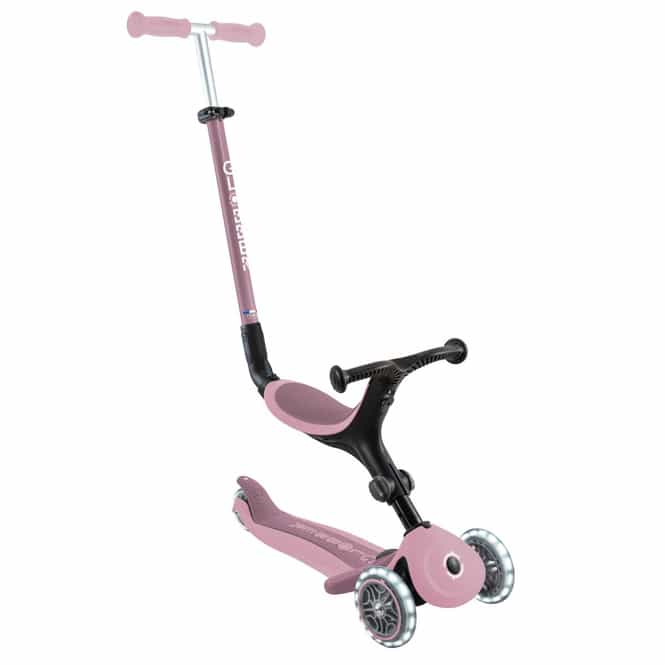 Globber - Scooter 3 in1 Go-Up Active mit Leuchtrollen
