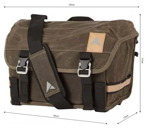 Sacoche de Porte-Bagage Altura Heritage 7L Vert Olive