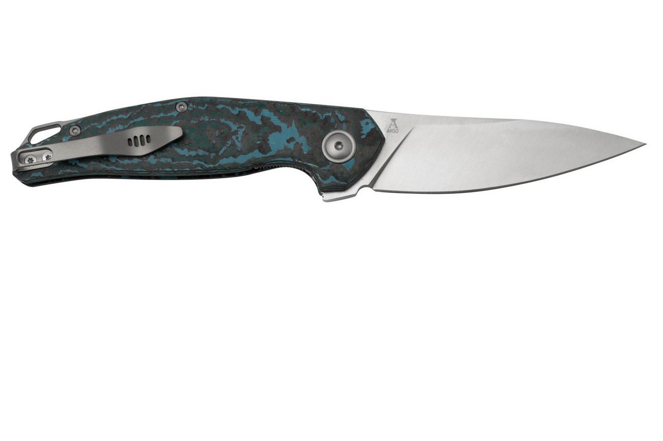 MKM Goccia GC-CFA Satin, Arctic Storm Carbon Fiber, Limited Edition zakmes, Jens Anso design