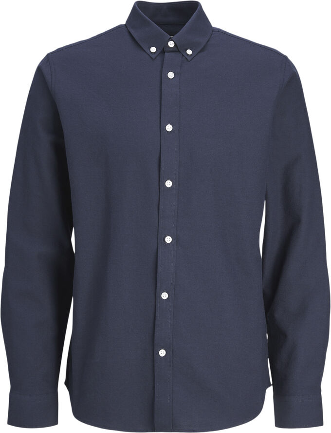 JJ-REBEL JREBOSCAR SHIRT LS NOOS Blå