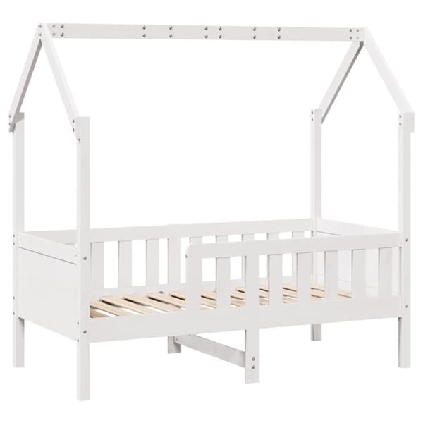 vidaXL Barnesengeramme med skuffer 70x140 cm heltre furu