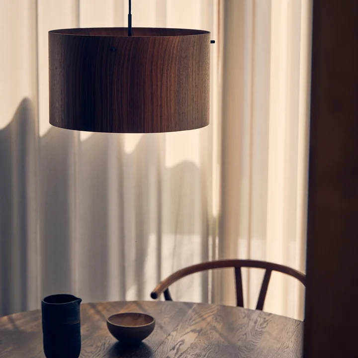 Frandsen - FM 1954 Pendelleuchte Ø 16 cm, Walnuss