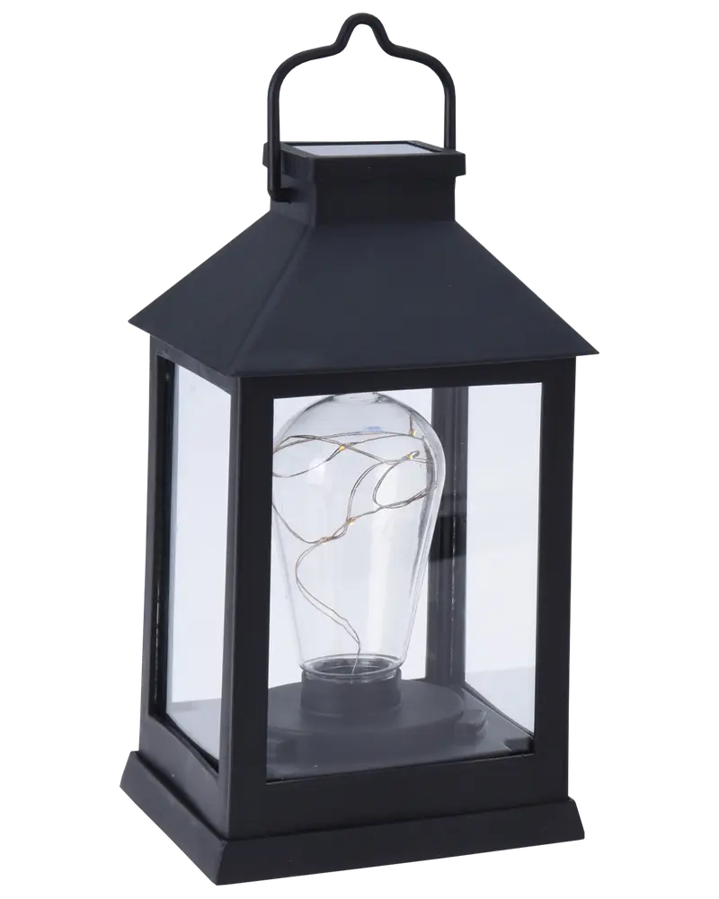 Solcellelampe med LED-retropære - assorterede