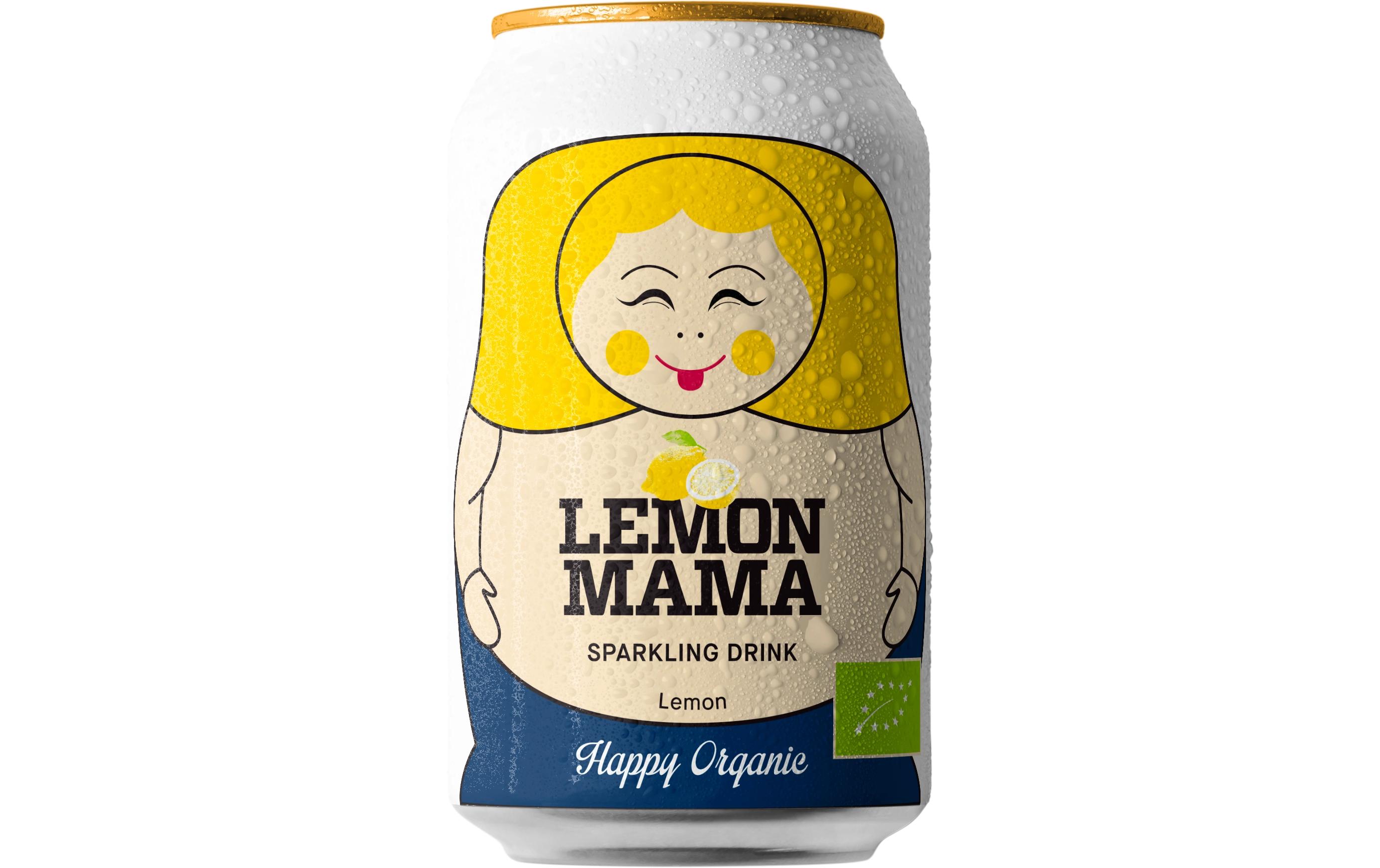 Bio Mama Limonade Lemon 0.33 lNiedriger Zuckergehalt und wenige Kalorien