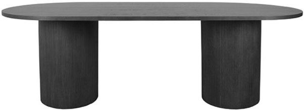 Eettafel Zwart ME-70.052 Oliva B240 x D120 x H75 cm