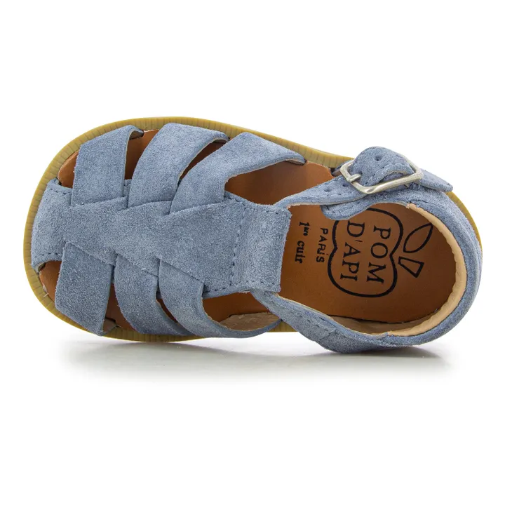 Pom d'Api Sandales Poppy Daddy | Bleu