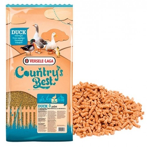 Versele laga pellet duck 3 ração sabor trigo para patos