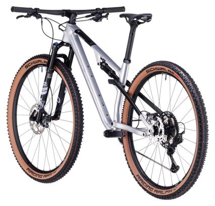 VTT Tout-Suspendu Cube AMS Zero99 C:68X Race 29 Shimano XT 12V 29'' Argent