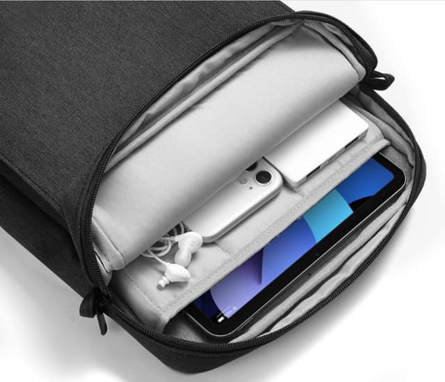 Crossbody Laptoptaske Sort S
