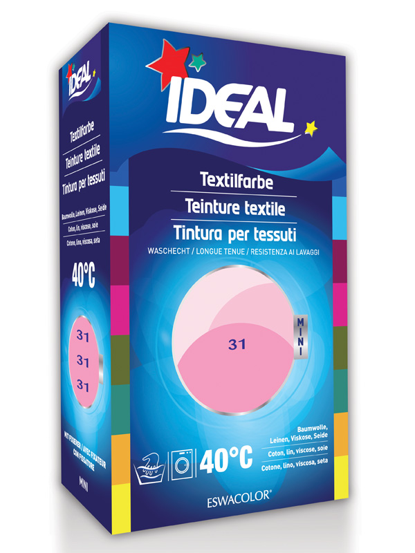 IDEAL MINI Baumwolle Color<br>1 Stück, No31 rose