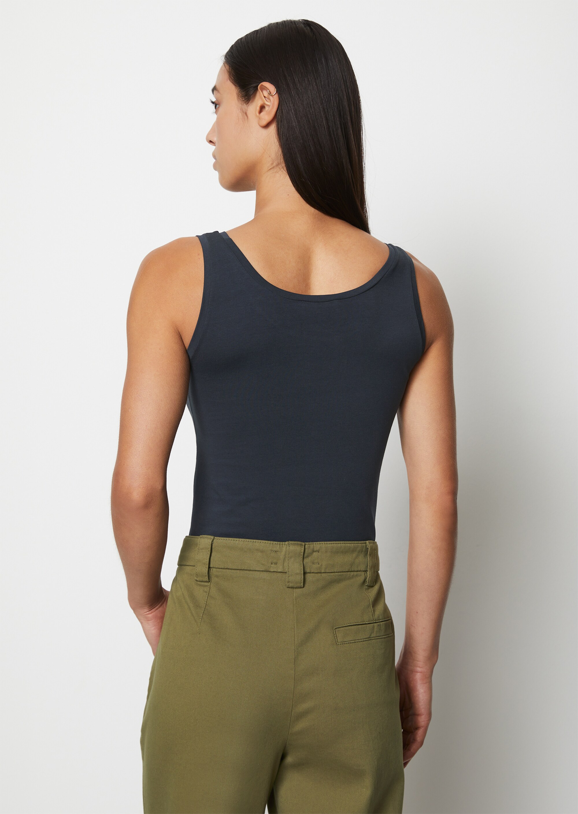 Tanktop regularaus stretchigem Organic Cotton Jersey