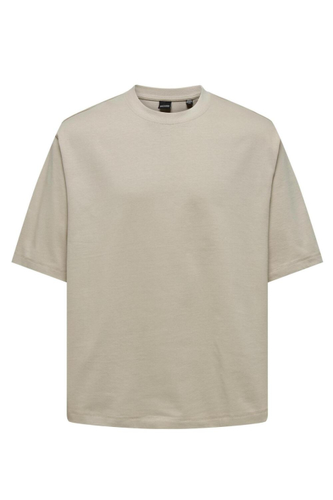 Only & Sons beige heren t-shirt
