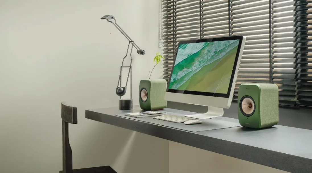 KEF LSX 2 Vert Enceintes sans fil hi-fi
