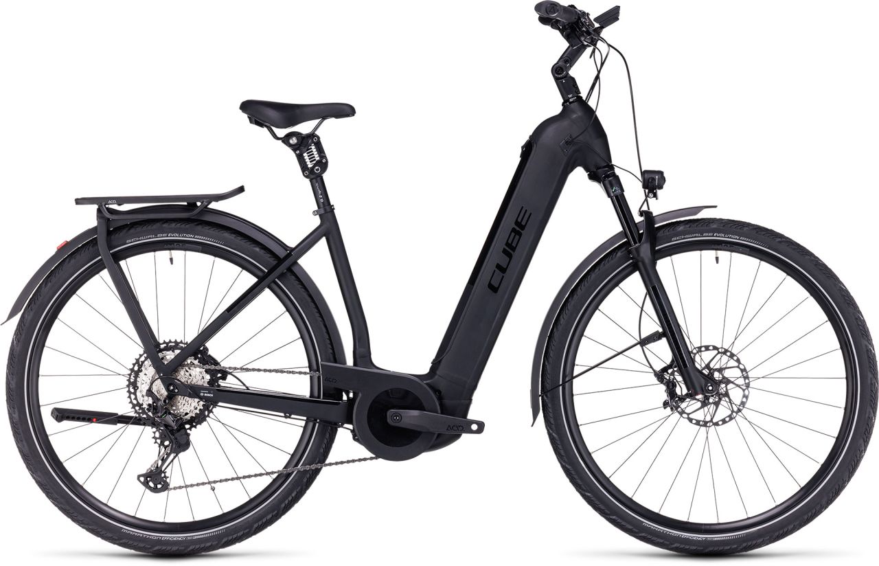 Cube Kathmandu Hybrid SLT 750 Easy Entry black´n´metal kaufen | Bike-Discount