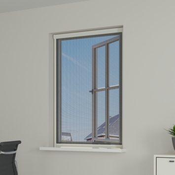 Livn rolhor raam Plus wit 65x155 cm