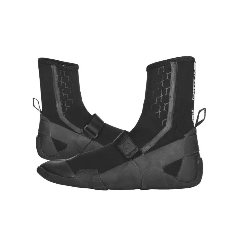 Chaussons néoprène MYSTIC Marshall Boot 5mm Round Toe Black