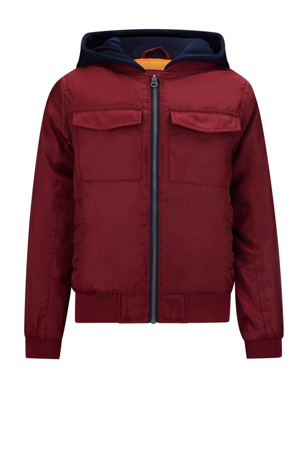 Retour Jeans zomerjas Duco donkerrood/donkerblauw