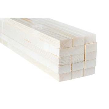 Voordeelpak ruw vuren 19x32 mm 270 cm 15 stuks