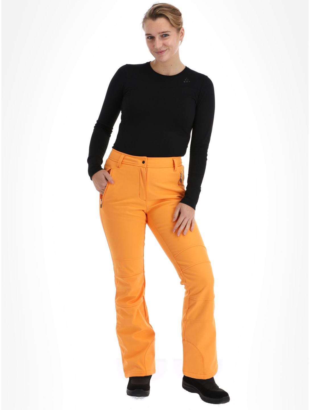 Entiat softshell skibroek dames